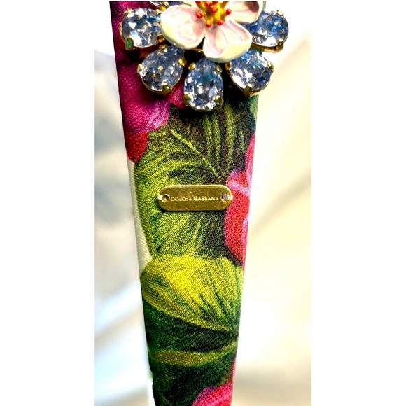 Dolce & Gabbana Multicolor Floral Headband - Picture 5 of 5